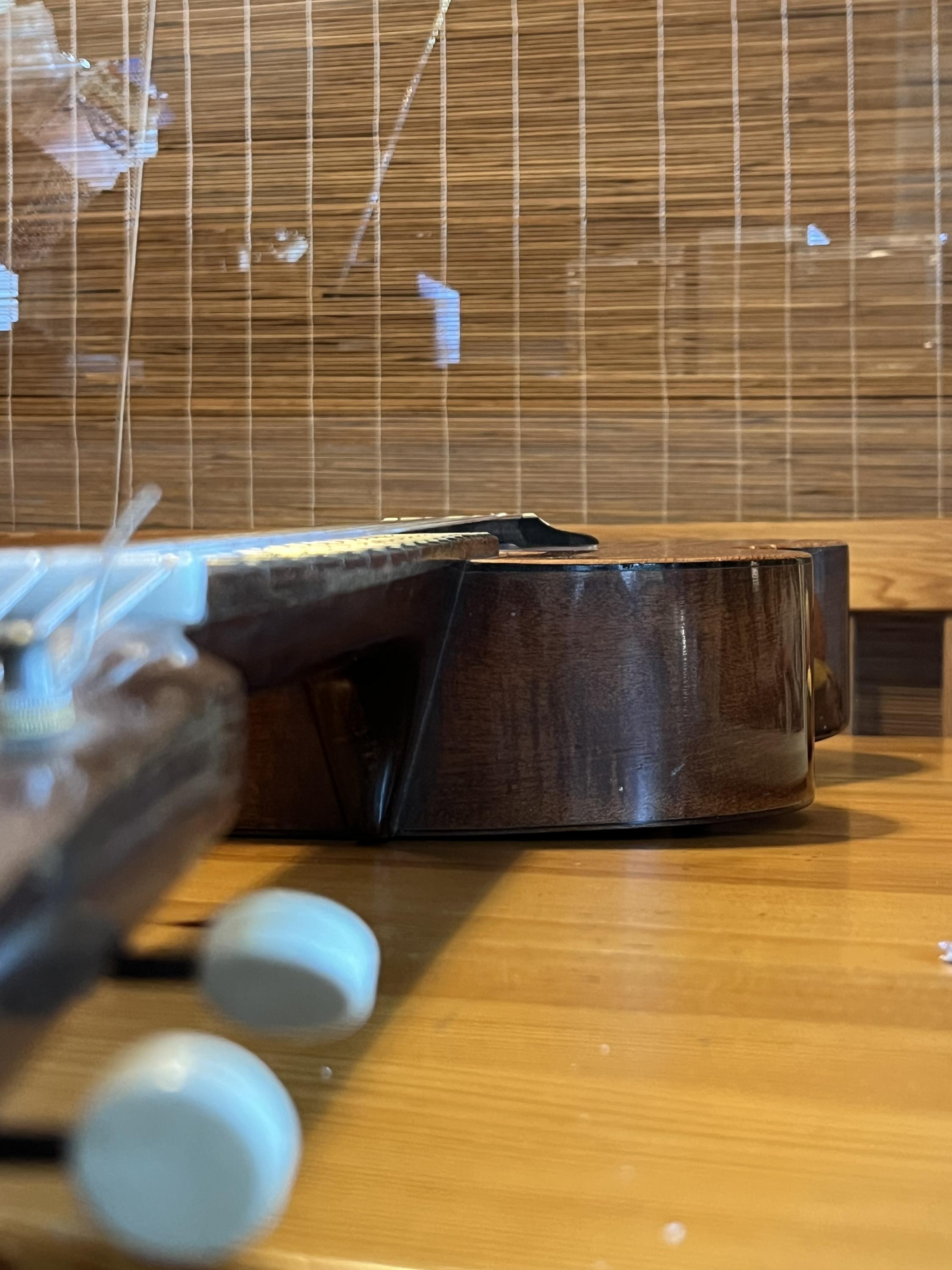 Repair a Framus nylon guitar-w/video-neck-jpg