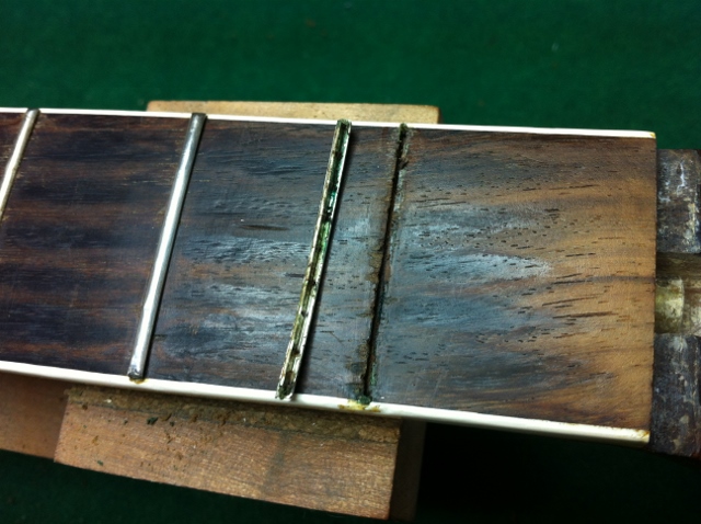 Darkening My Fretboard