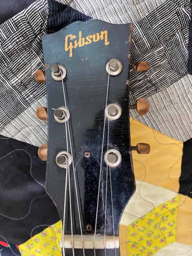Vintage Kluson Tuners '46 Gibson 125-headstock-jpg