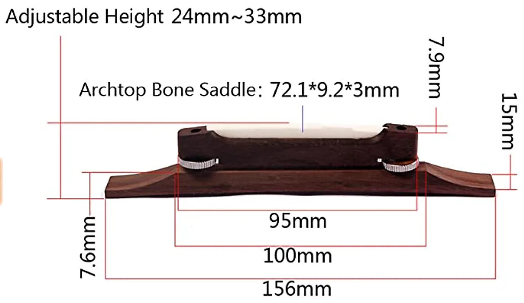 Bone-insert saddles &amp; AllParts/Foley bone-top adjustable bridge-xsiipp70nncwfpoaklhw-jpg