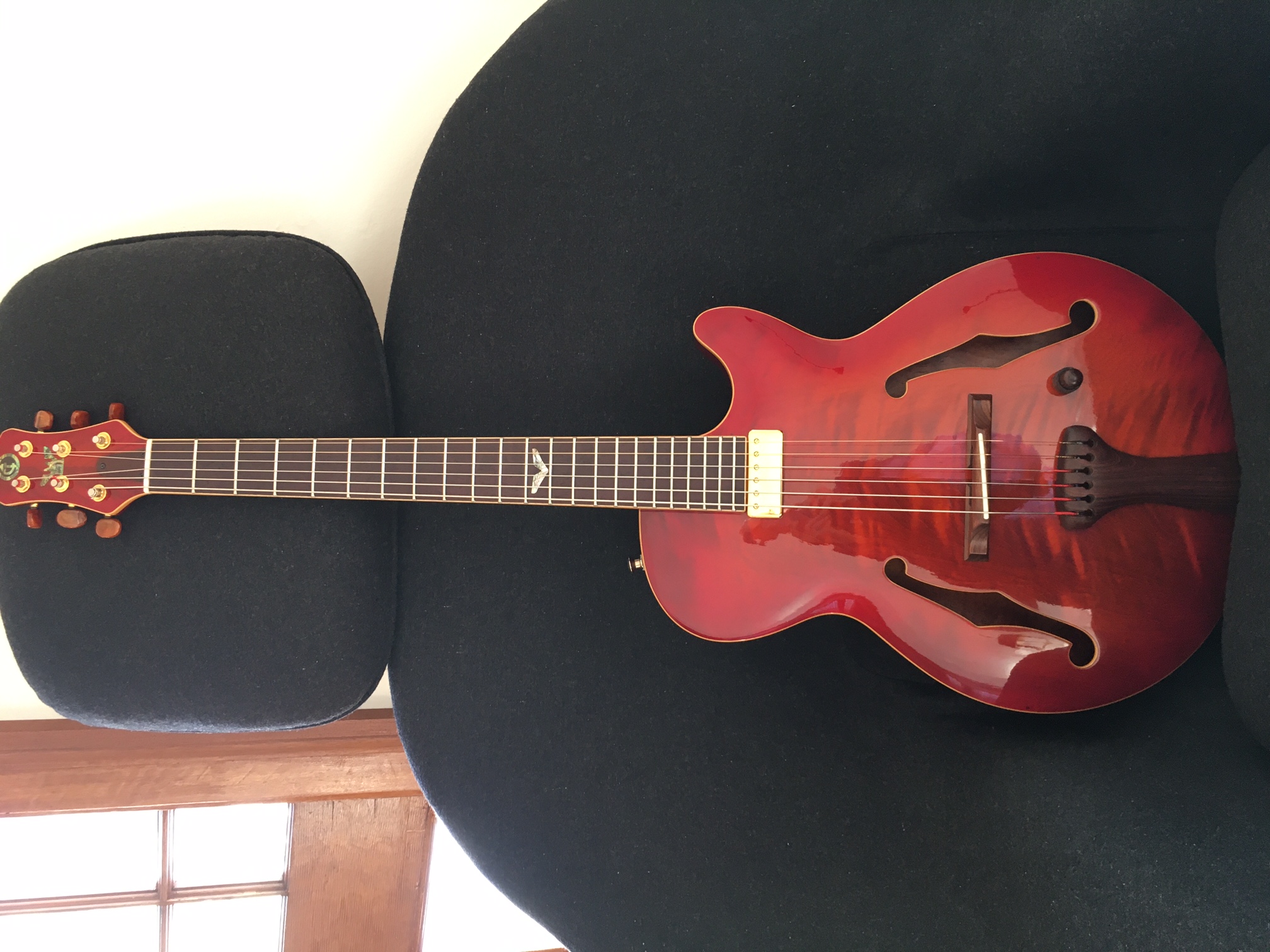 Replace a floating archtop bridge  and floating pick up-b7a679eb-ee14-4c20-addc-dab27b7a75ac-jpeg