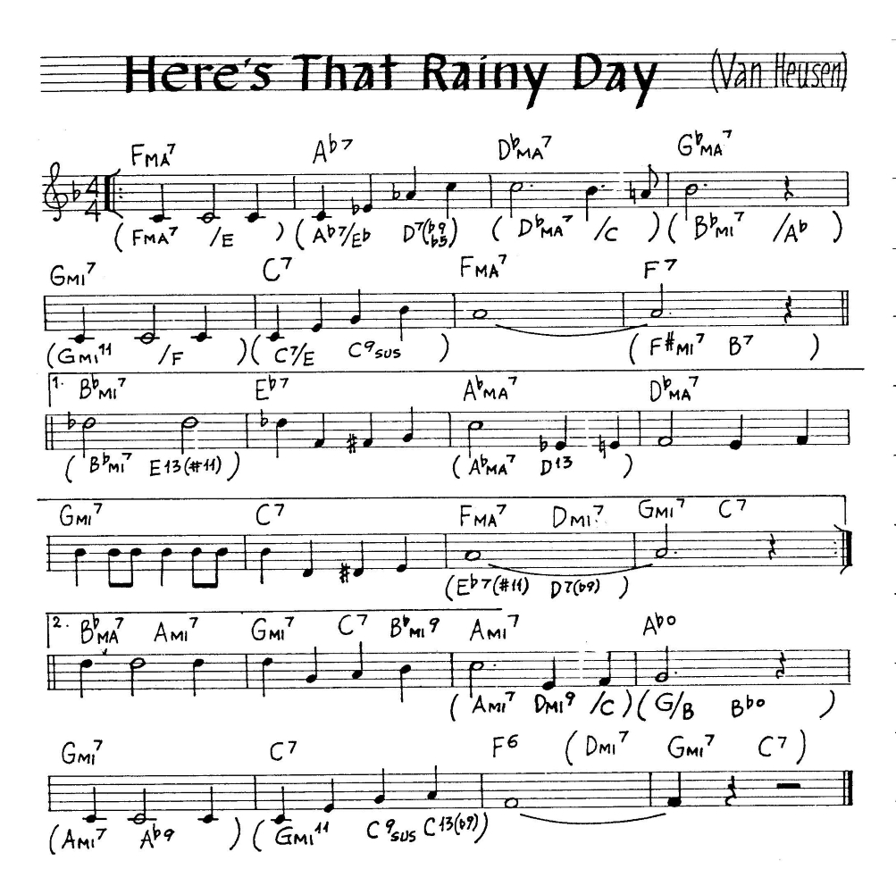 Here's That Rainy Day - Jazz Ballads by Jeff Arnold Tune #1-rainy-day-01-jpg