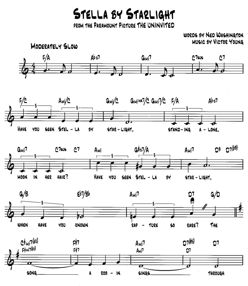 Stella by Starlight - Jeff Arnold Ballads, Song #5-stella-starlight-introduction-01-jpg
