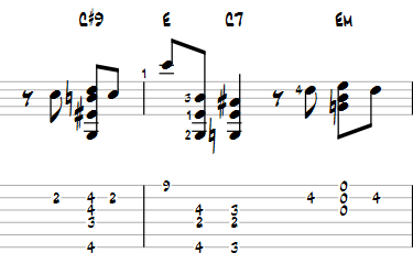 Barry Galbraith Chord Melody Arrangements-last-night-when-excerpt-png