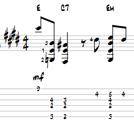 Barry Galbraith Chord Melody Arrangements-my-old-flame-bar-21b-png