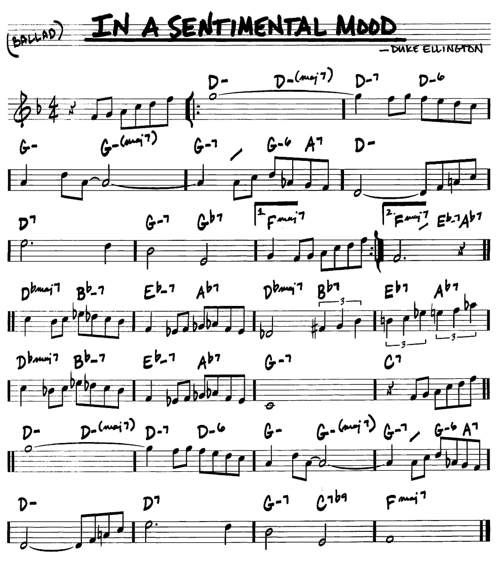 Barry Galbraith Chord Melody Arrangements-sentimental-mood-real-book-vol-1-6th-ed-jpg
