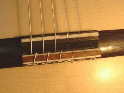Classical Guitar With 1 7/8" Nut / Truss Rod / Cutway-bridge-jpg