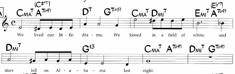 Passing chord C --&gt; Em7-sher-music-new-real-book-3-jpg