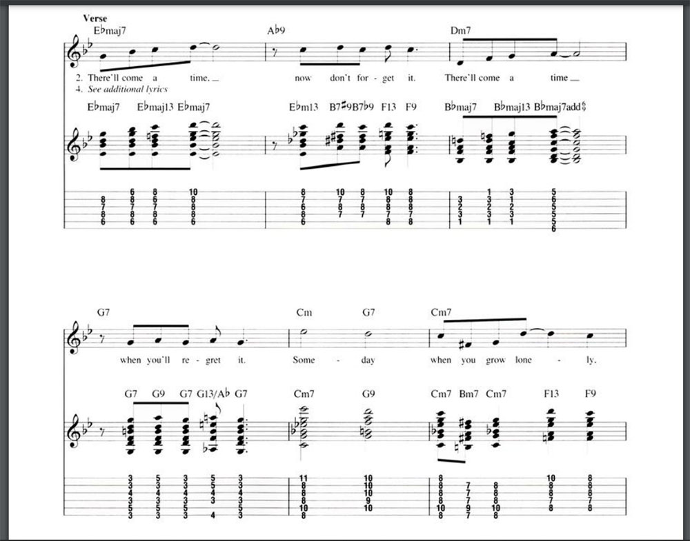 Chord melody problem-jazz-book-jpg