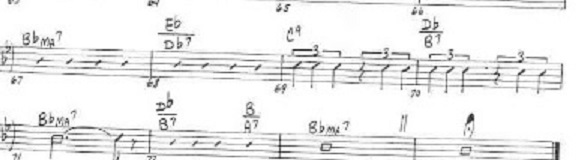 April in Paris Arrangement - Weird Chords on Score-aip-3-jpg