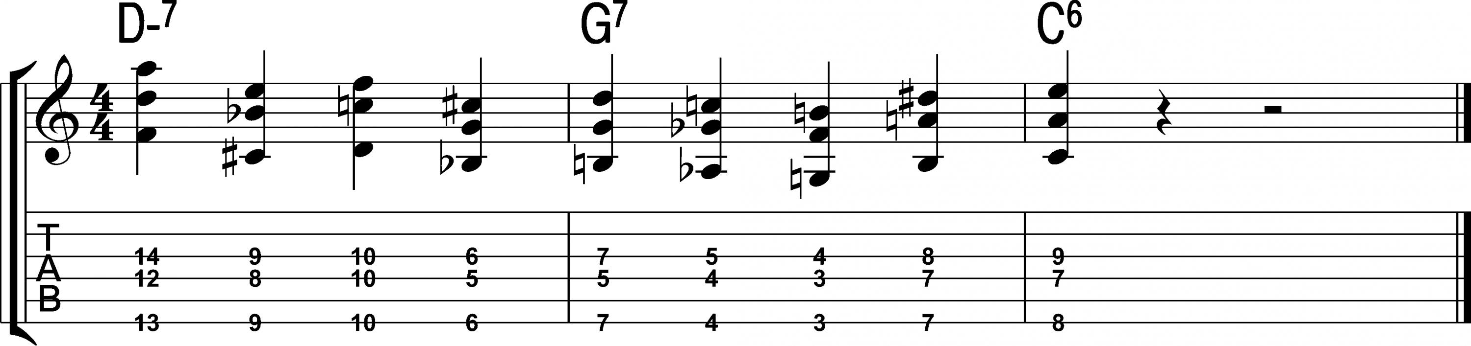 The Summer of Rhythm Guitar 2026: Take a Walk on the mild side-4-bar-comping-jpg