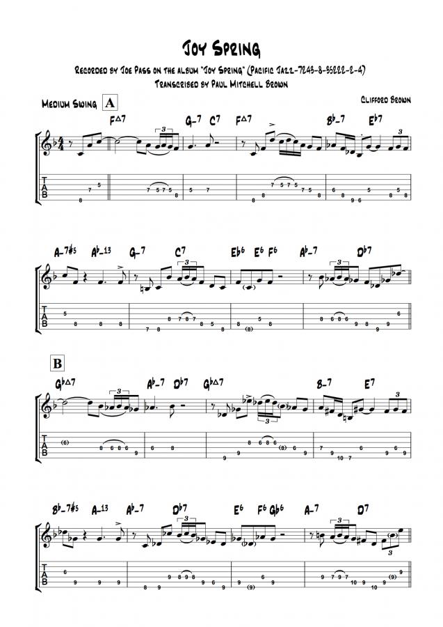 Joy Spring (2nd bar) - Is it really a IIm7 or a IV chord?-joy-spring1-pass-jpg