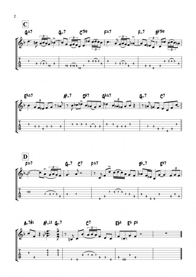 Joy Spring (2nd bar) - Is it really a IIm7 or a IV chord?-joy-spring2-pass-jpg