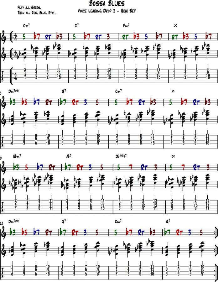 How to build a great jazz chord vocabulary?-bossa_blues_3-jpg