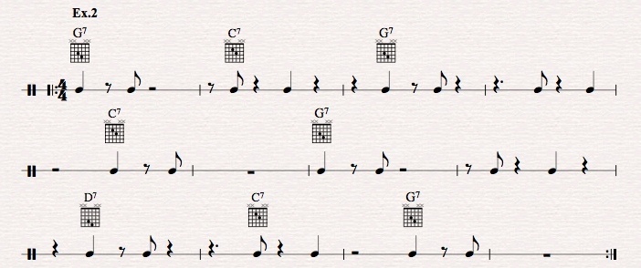 How to master jazz guitar comping rhythms?-ex-2-jpeg