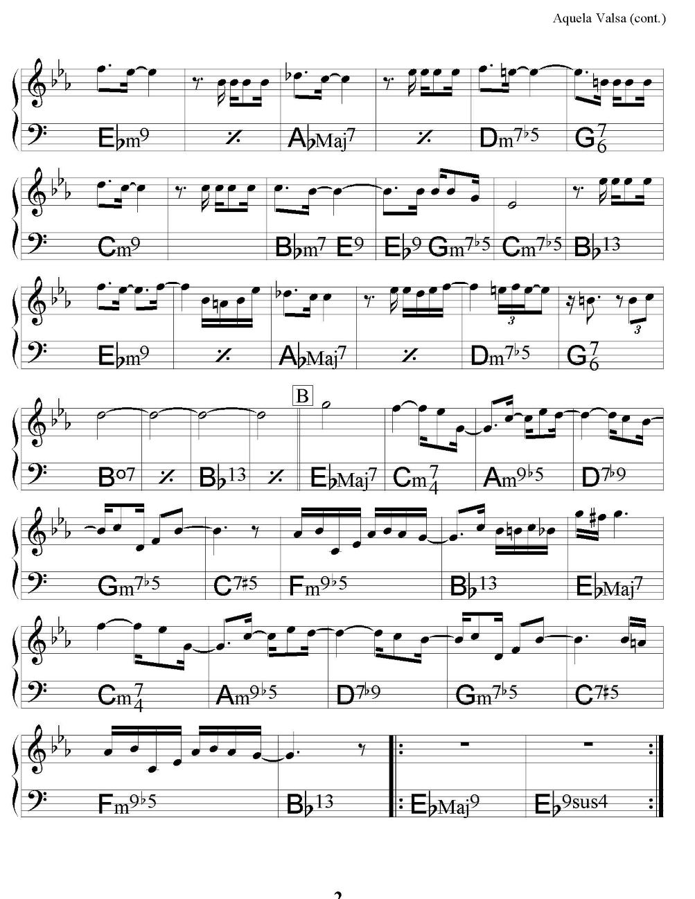 notating 7/4 and 4/7 chords-brazilian-jazz-real-book-aquela-valsa_2-jpg