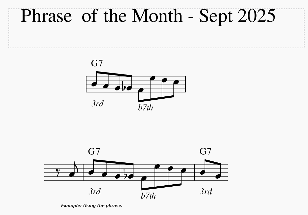 Play the same Phrase everyday for a Month challenge.-phrase-month-sept-2025-png