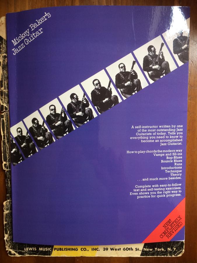 Mickey Baker's Complete Course in Jazz Guitar-book-1-new-original-jpg