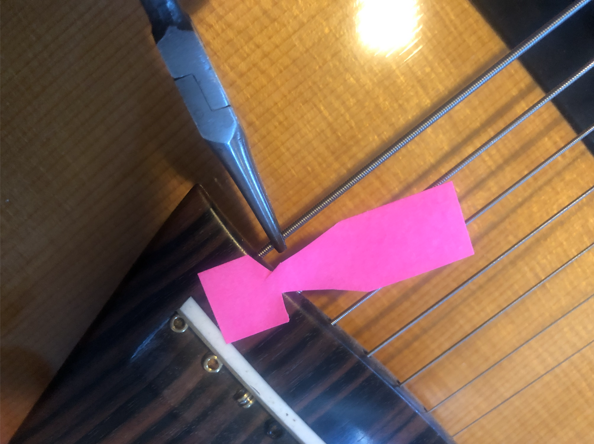 Swollen Tailpiece on my Trenier, can't remove low E string-screen-shot-2023-07-23-6-07-19-pm-png