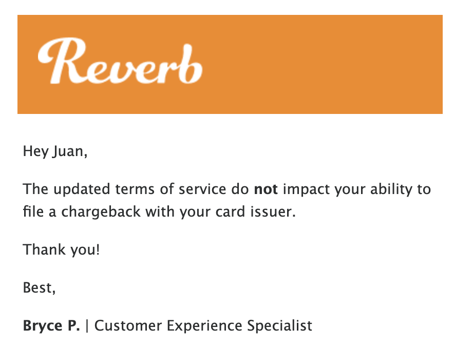 New Reverb Policy - COURTS?-screenshot-2023-08-07-4-50-04-pm-png