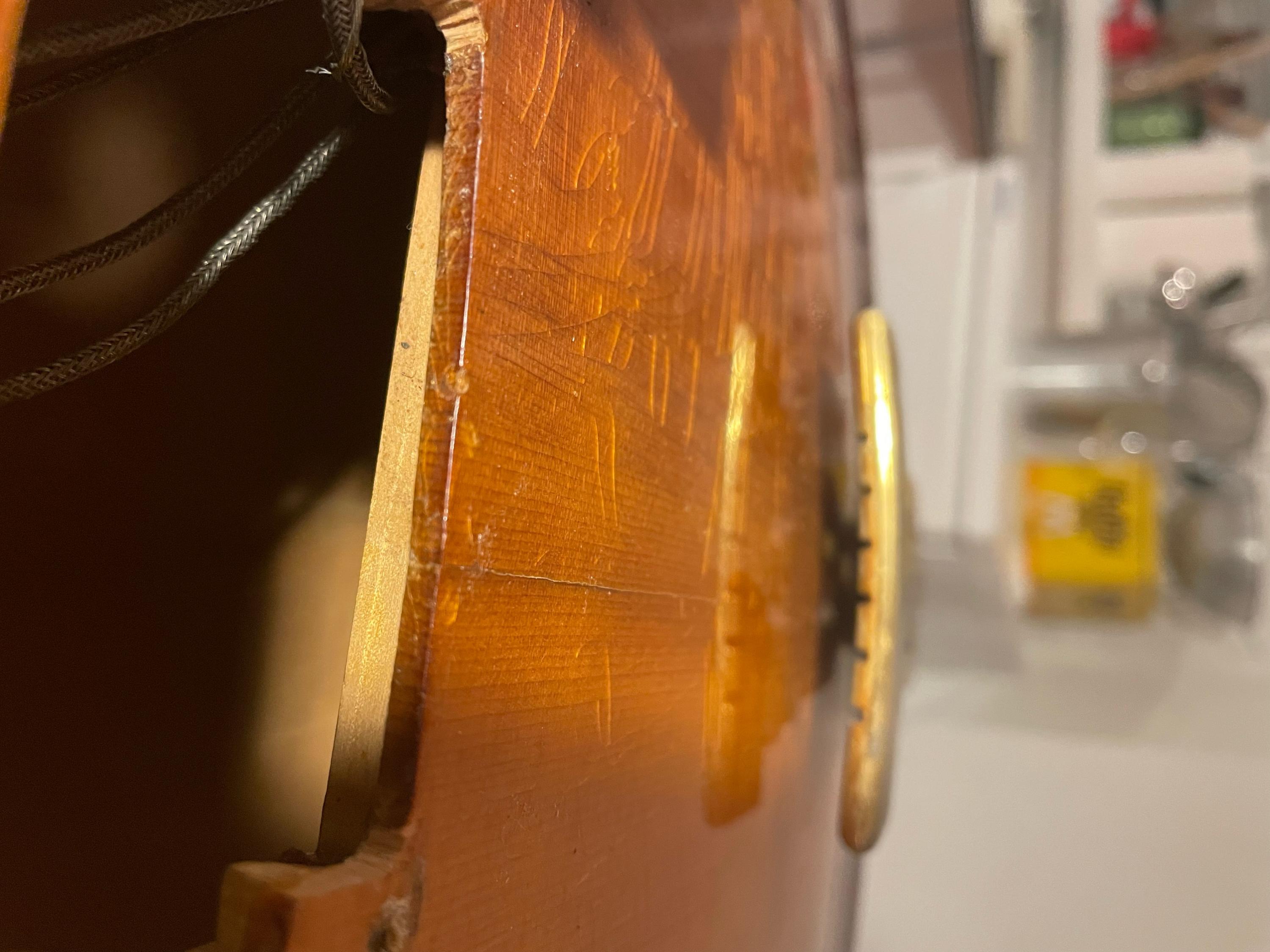 Cracked top on rare L5 CES  -  diminished value ?-image0-jpg
