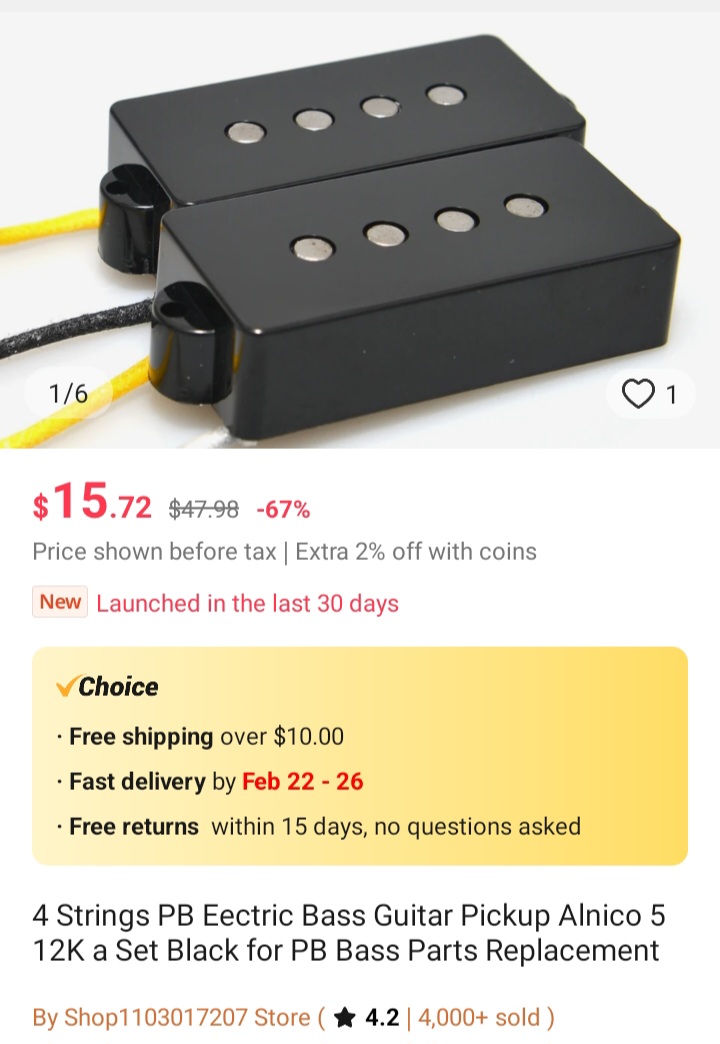 Don't know much about pickups-screenshot_20240205_201947_aliexpress-jpg