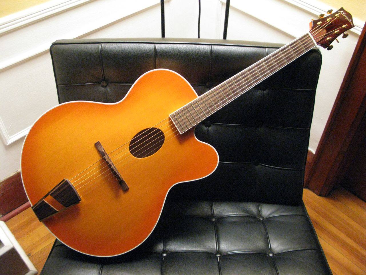 Gloss finish archtops with round/oval hole-campellone-17-oval-hole-amberburst-1-jpg