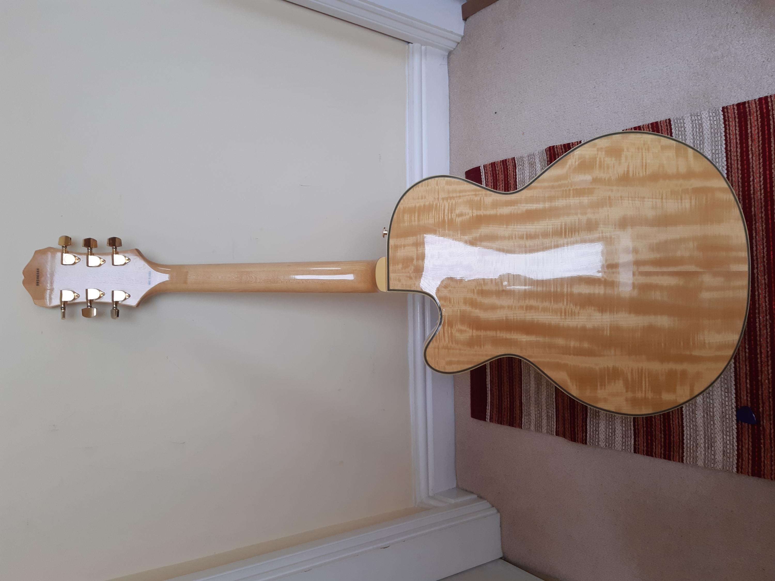 What is story on this early Epiphone Joe Pass Emperor?-20200814_105828-jpg