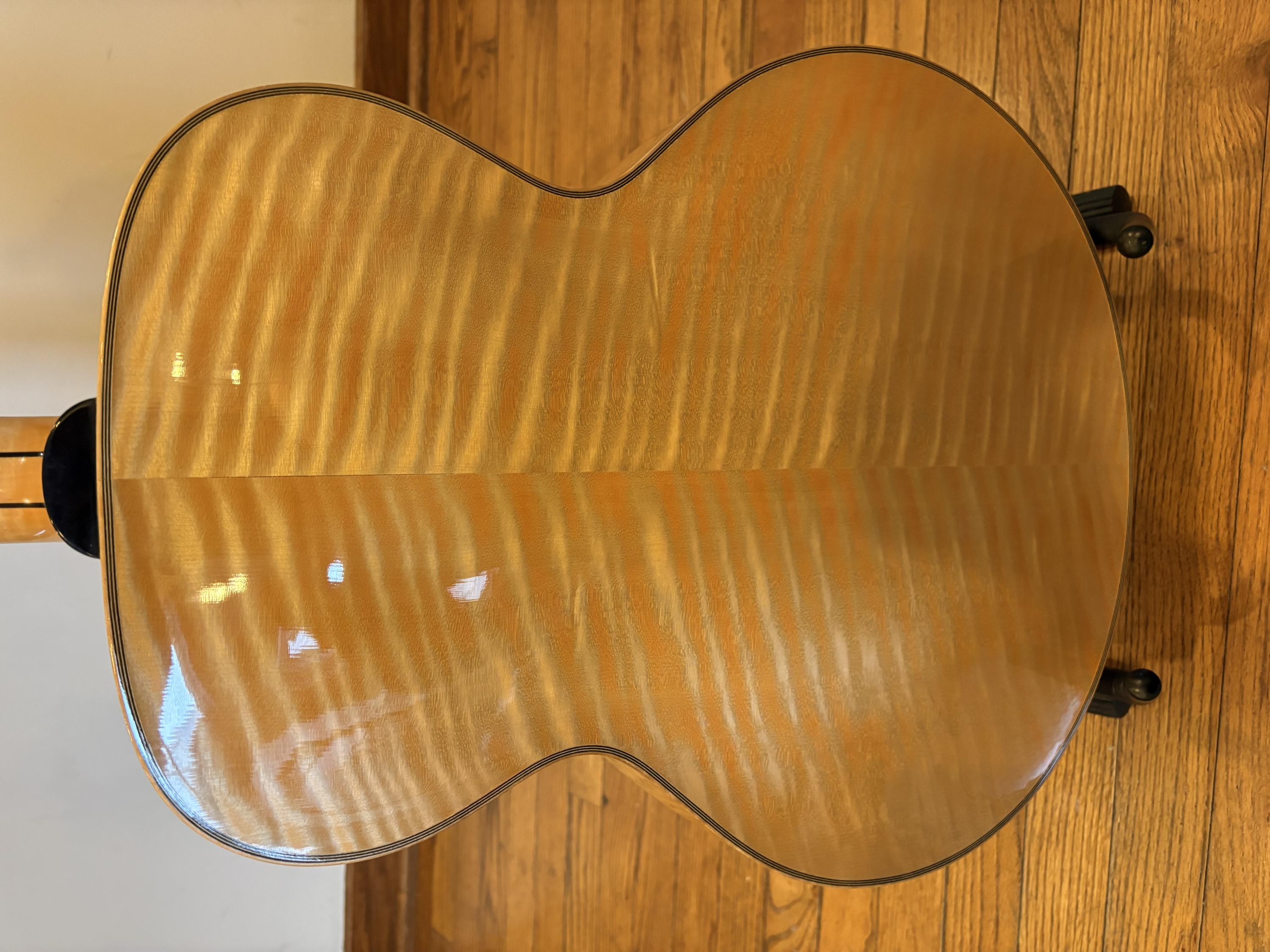 Sold: Eastman AR 905 Archtop w Pete Biltoft CC Rider pickup for sale-img_0179-jpg