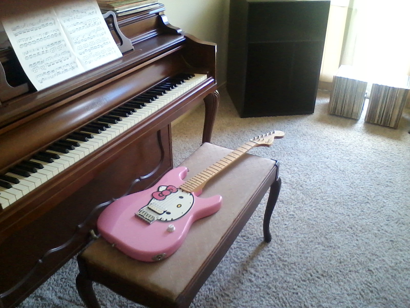 Replacing Pickup On Fender Squire 'Mustang' 6 String Guitar-hk-jpg