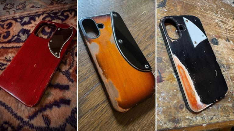 Smartphone cases that look cut from vintage guitars-smart-phone-cases-cut-guitars-jpg