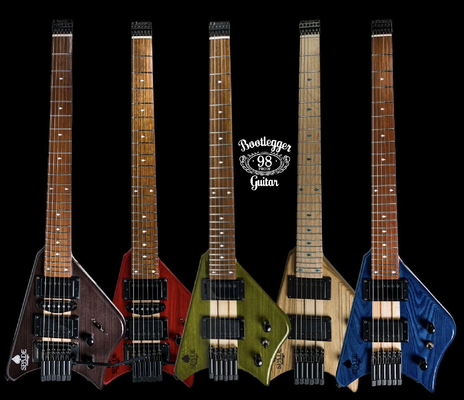 Travel headless jazz guitar-spades-jpg