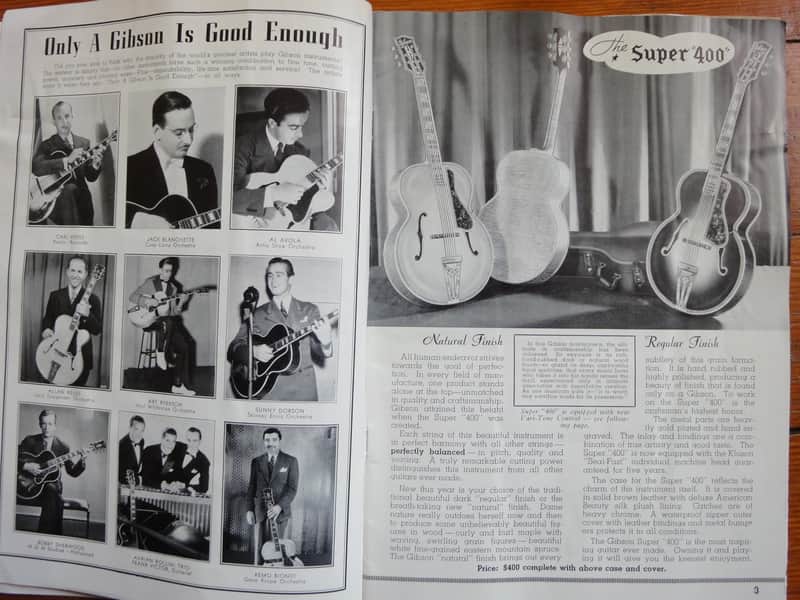 Blonde/natural Gibson L-5 guitars - Only look better or?-1939_catalog_archtop_page-jpg