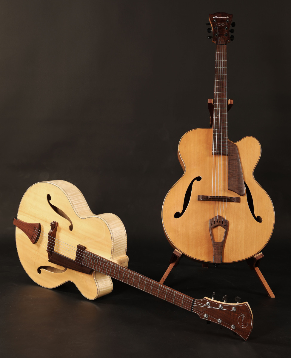 Looking for a guitar like these from Hancock-metropolitan-20th-anniversary-archtop-guitars-jpg