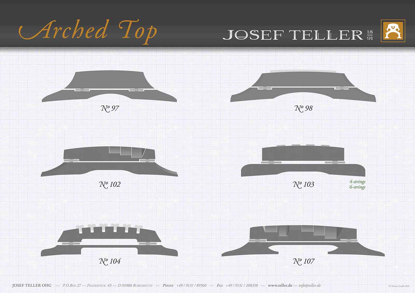 For Loar owners&hellip;something completely different!-teller_datasheet_guitar_bridges-lo-jpg