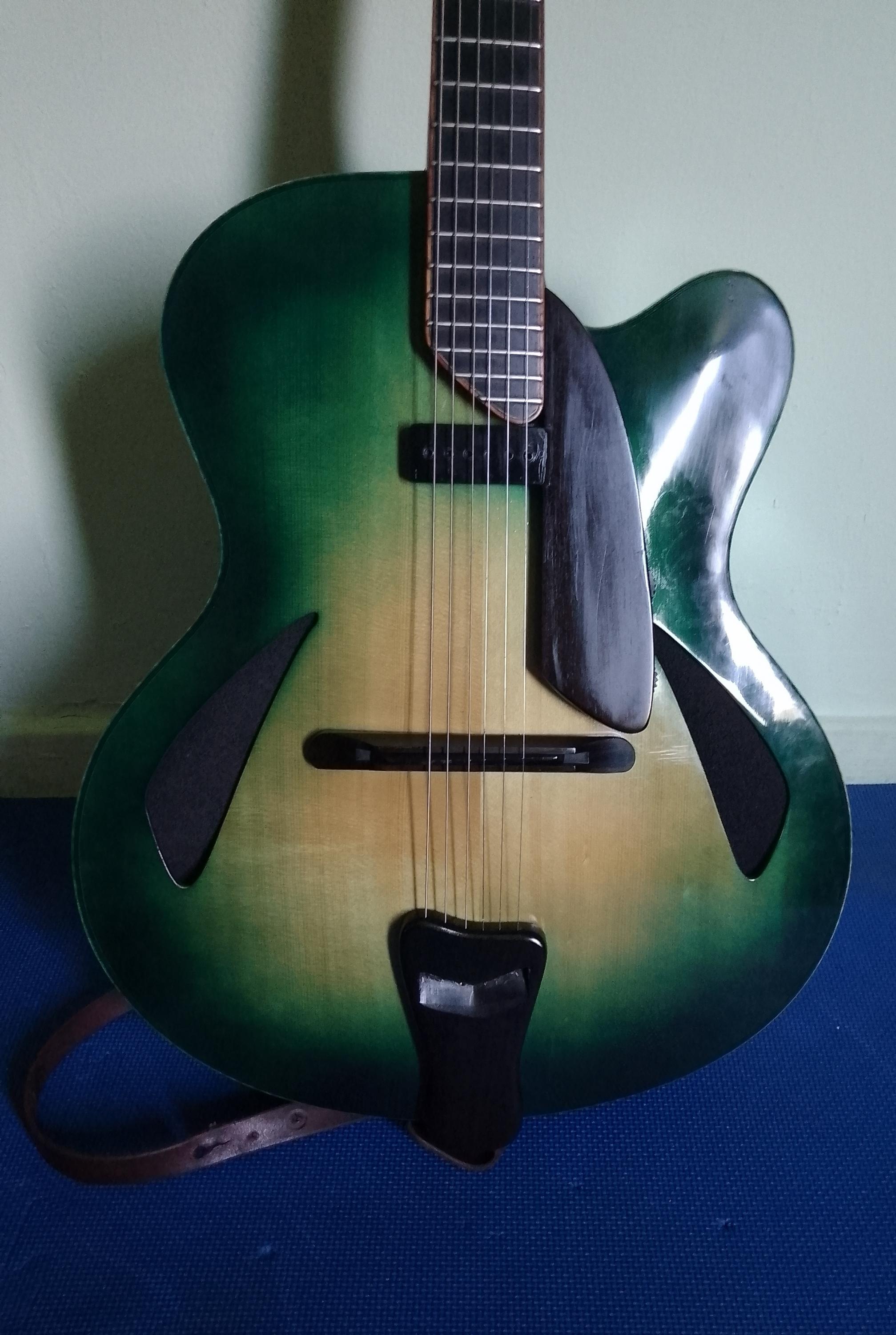 (DIY) Foam Plugs for modern style F Hole Archtops to reduce feedback.-foam-insert-1-jpg