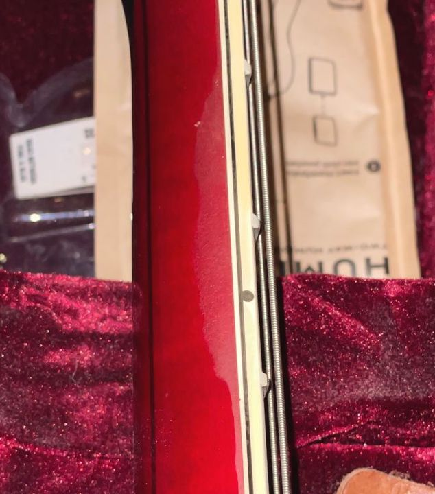This Guitar Collection Is Begging for a Red L-5CES-l5-neck-blemish-jpg