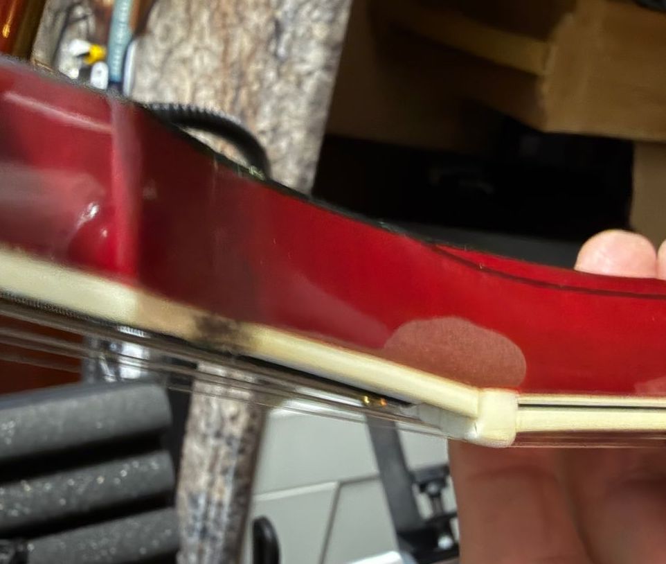 This Guitar Collection Is Begging for a Red L-5CES-l5-strap-damage-jpg