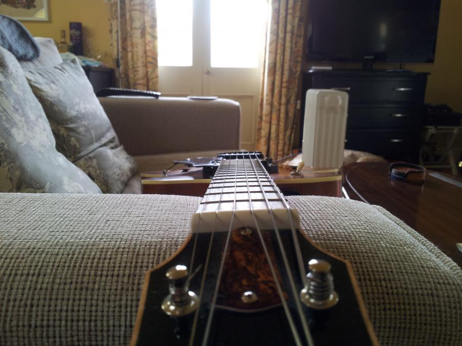 Godin 5th Avenue Kingpin - Very High Bridge Pickup-2014-07-19-10-29-44-jpg