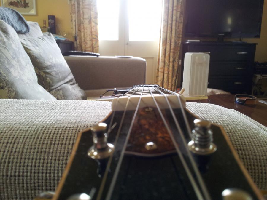 Godin 5th Avenue Kingpin - Very High Bridge Pickup-2014-07-19-10-30-49-jpg