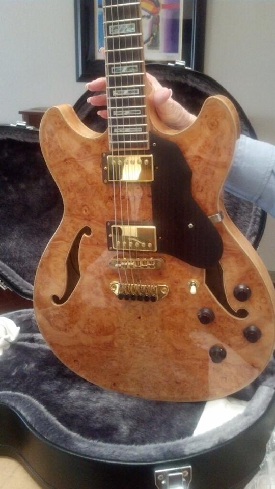 A carefully finished cheap ibanez