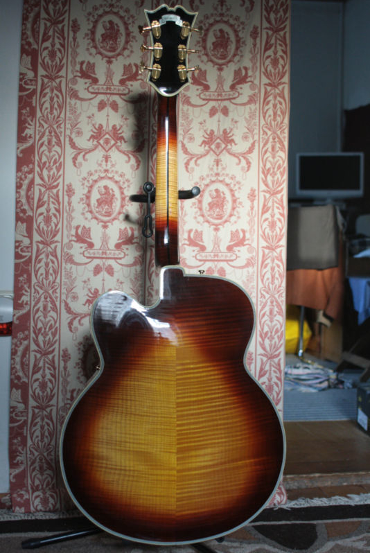 Unity 100th Anniversary Custom Archtop-unity-005-back-jpg