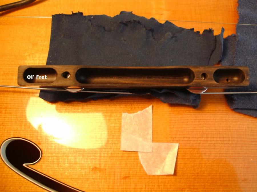 Pickup Replacement for Gibson L-5 CES-teller-archtop-guitar-bridge-ebony-1960s-jpg