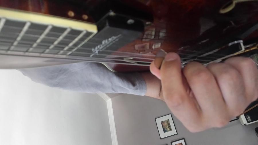 Ebony VS Rosewood VS Bone VS TOM Archtop Bridge Selection-20150822_132106-jpg