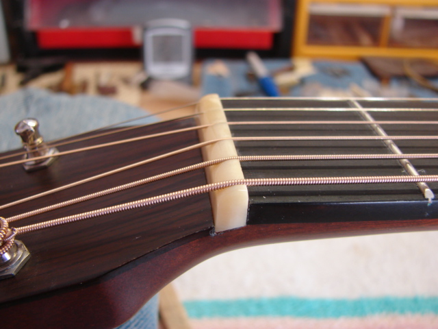 Played a New D'Angelico Standard EXL-1 Today-nut-jpg