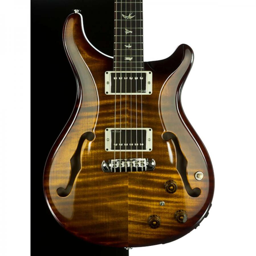 Small hollow body guitar top