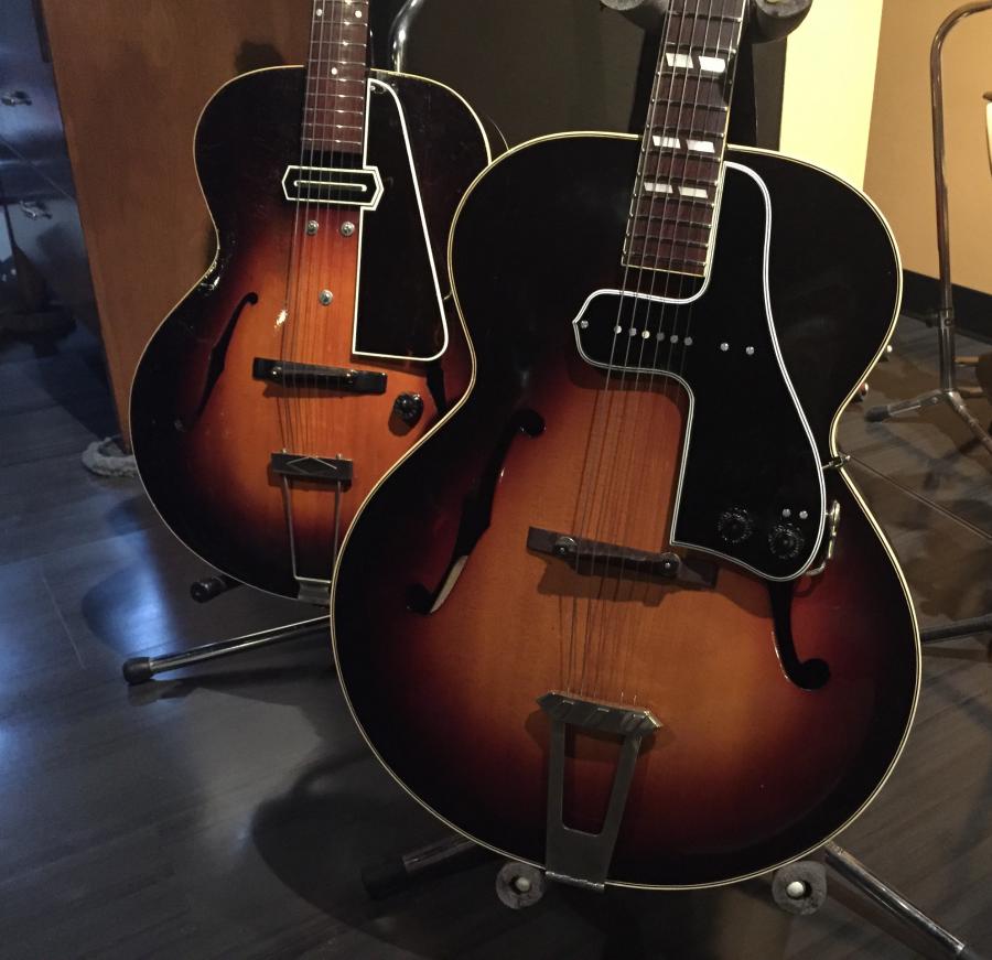 '40s Gibson L-7-two-guitars-jpg