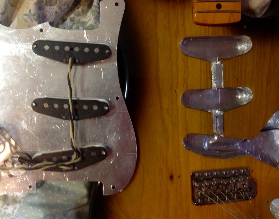 How do I get rid of Static in my Pickguard?-image-jpg