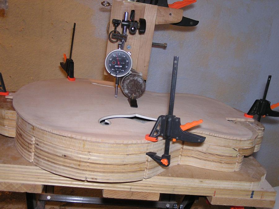 Gibson L-5 Top Thickness-p1010037-jpg