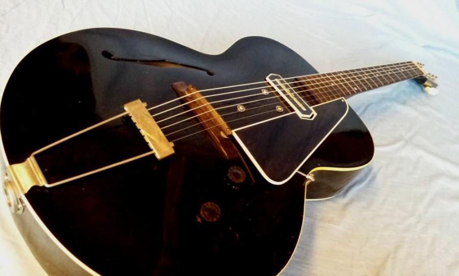 Gibson L-50, Black Special 1937, converted into ES-150 CC-20160929_125350-jpg